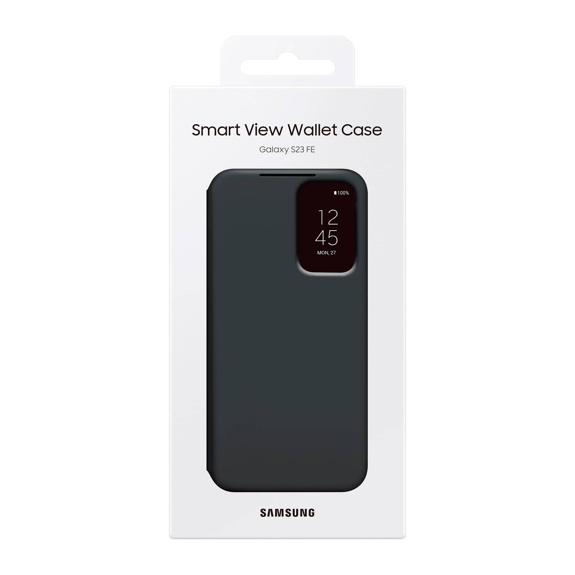 Galaxy S23 FE Smart View Wallet Case|ブラッ Galaxy S23 FE Smart View Wallet Case Black – rptech.qa